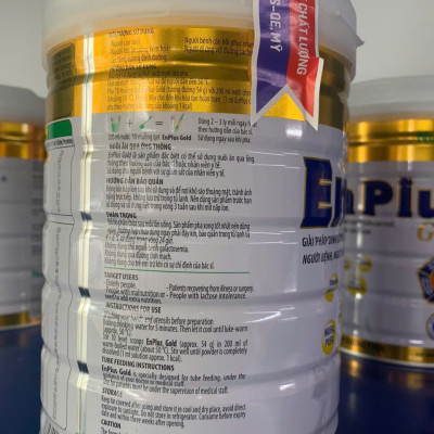 Sữa bổ sung dinh dưỡng hàng ngày cho người trưởng thành Nuti Enplus Gold 900 Gr 