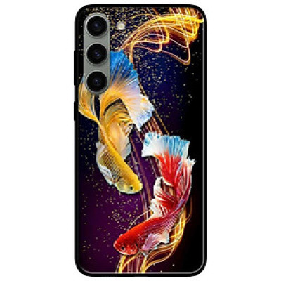 Ốp lưng dành cho Samsung S23 - S23 Plus - S23 Ultra - A34 5G - A54 5G mẫu Cặp Cá Vàng Đỏ