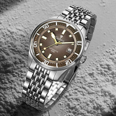 Đồng Hồ Nam Cadisen C8244M1 Chính Hãng Full Box Chống Nước Kính Chống Xước Dây Thép BH 2 Năm Máy Cơ