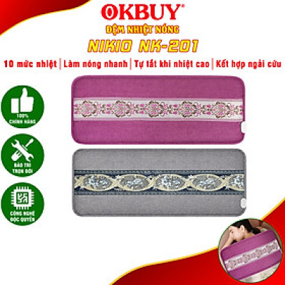 Đai Chườm Nóng Muối Thảo Dược Nikio NK-201 - Túi Chườm Đá Muối Ngải Cứu