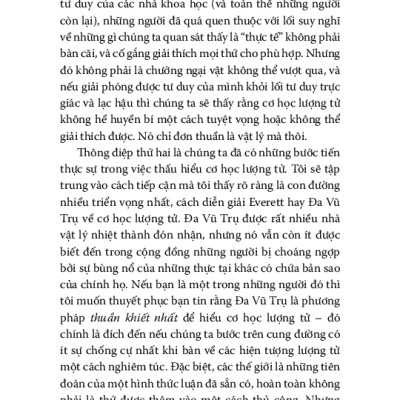 Điều Gì Đó Ẩn Sâu - Thế Giới Lượng Tử Và Không-Thời Gian Đột Sinh