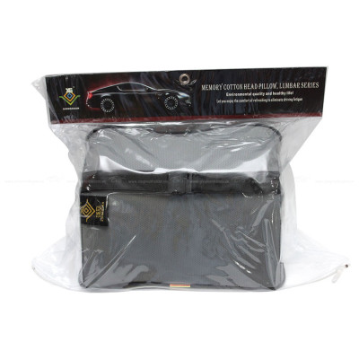 Gối Tựa Đầu Cao Su Non Bọc Da CIND G003 Màu Xám