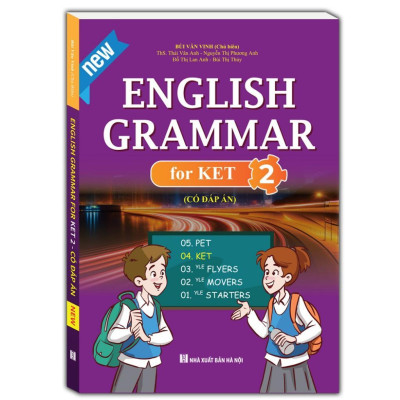 Sách - English Grammar For KET - Có Đáp Án - Combo 2 Tập - Minh Thắng