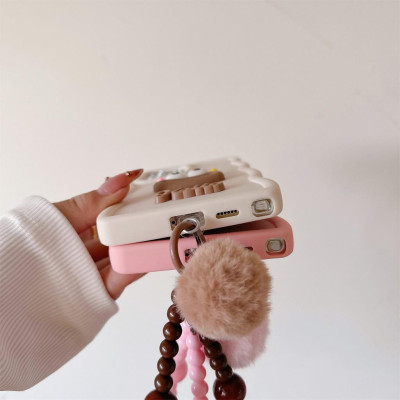 Ốp Lưng Cho Galaxy S25 Ultra / S24 Ultra / S23 Ultra / S22 Ultra Hello Bằng Silicon Kèm Phụ Kiện Cầm Tay - BUM STORE