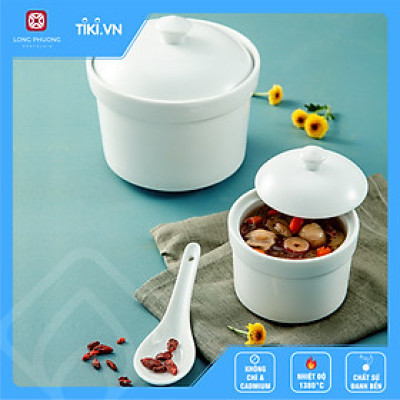 Thố chưng yến size nhỏ cho bé ăn dặm - Bình đường 4" 