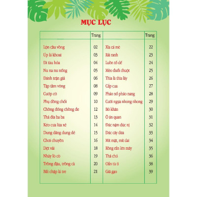 Sách - Đồng Dao Cho Bé - Các Trò Chơi Dân Gian - Minh Thắng