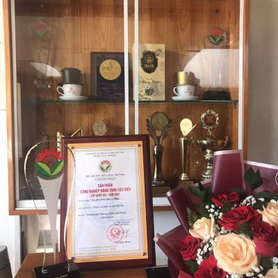 Cà Phê Hòa Tan Sữa Vị Đậm 3 Trong 1 Thu Hà (20 Gói x 20g)