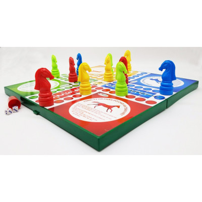 Bộ cờ cá ngựa bằng nhựa SATO an toàn và vui nhộn cho bé