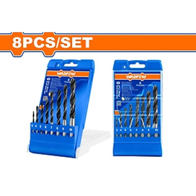 BỘ 8 MŨI KHOAN GỖ WSJ6B08 WADFOW - HÀNG CHÍNH HÃNG