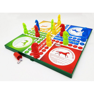 Bộ cờ cá ngựa bằng nhựa SATO an toàn và vui nhộn cho bé