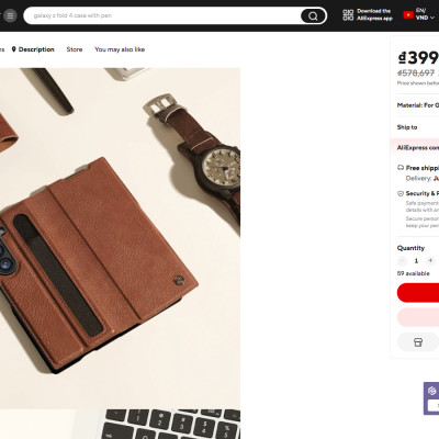 Bao Da dành cho Samsung Galaxy Z Fold 7 / Z Fold 6 hiệu Nillkin Aoge Leather Cao Cấp - Hàng nhập khẩu