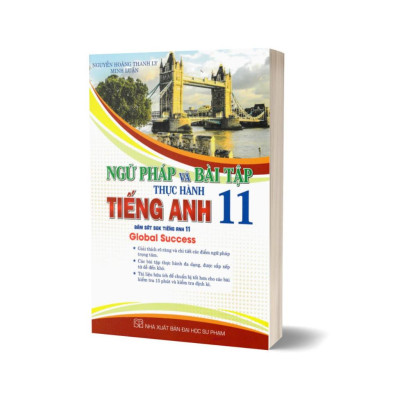 Sách - Combo Ngữ Pháp Và Bài Tập TH Tiếng Anh 11 - Bám Sát SGK Tiếng Anh 11 - Global Success + I-Learn Smart World (HA)