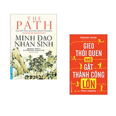 Combo 2 cuốn sách: Minh Đạo Nhân Sinh + Gieo thói quen nhỏ, gặt thành công lớn