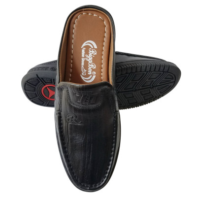 Dép Bít Đầu Nam BIGGBEN Da Bò Thật Cao Cấp SB136