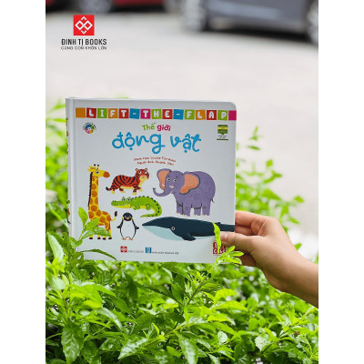 Sách - Tương Tác - Lift The Flap - 3 Chủ Đề Giúp Trẻ Tăng Từ Vựng Và Học Ngoại Ngữ Hiệu Quả - Đinh Tị Books