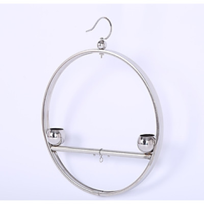 1 cầu đứng dạng tròn đướng kính 36cm dùng cho chim, vẹt đứng