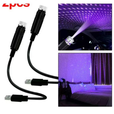 1 CÁI ĐÈN LED TRANG NÓC XE HƠI ÔTÔ SÁNG NGÀN SAO CỰC ĐẸP MẪU MỚI 