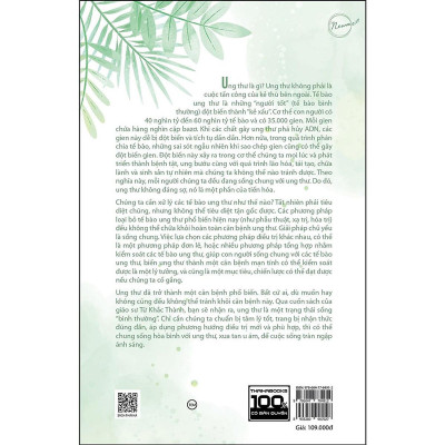 Sách - Sống Chung Với Ung Thư - Thái Hà Books