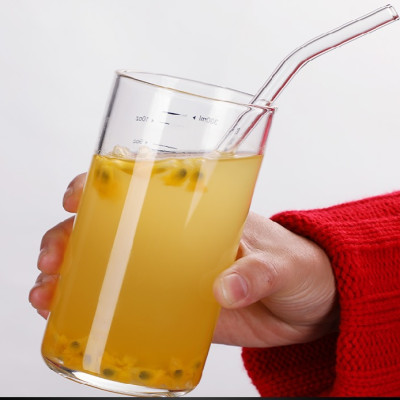 Ống Hút Thủy Tinh Trà Sữa Trân Châu + Túi Vải + Ống hút sinh tố