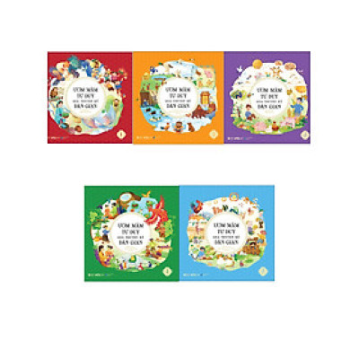 Combo Ươm Mầm Tư Duy Qua Truyện Kể Dân Gian - Tập 1 + 2 + 3 + 4 + 5 (Bộ 5 Cuốn) _AL