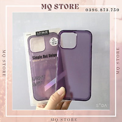 Ốp lưng Likgus nhám chống sốc, chống ố màu dành cho iPhone14 Pro Max (hàng chính hãng)