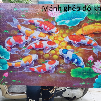Bộ Tranh Xếp Hình Minh Châu 1500 Mảnh (Kích Thước 60x100cm) – Làng Biển Cinque Terre, Italy