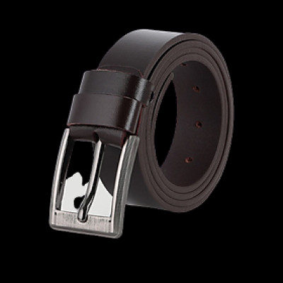 Dây nịt nam Huy Hoàng bát gài 3,5P màu nâu HT4148