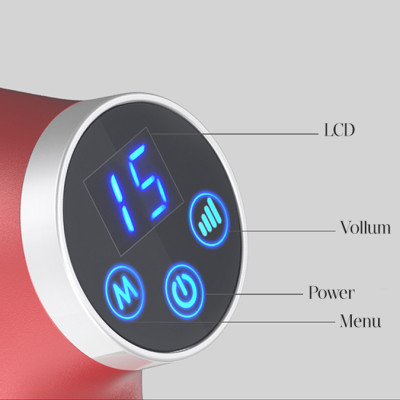 Súng massage cầm tay Nhật Bản Nikio NK-171 - 5 chế độ, 6 tốc độ mát xa