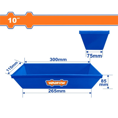 KHAY TRỘN VỮA 10" WNQ1330 WADFOW - HÀNG CHÍNH HÃNG