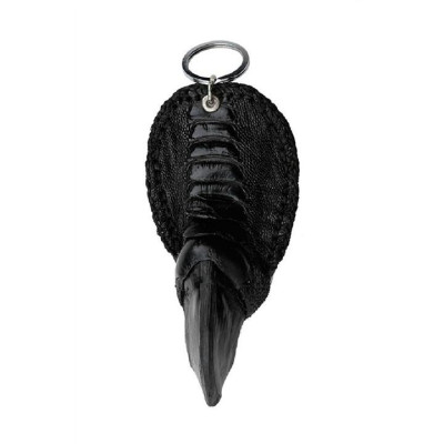 HT8425-26-27-28 - Móc khóa Huy Hoàng chân đà điểu màu đen, nâu đỏ, vàng bò, nâu đất