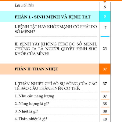 Thân Nhiệt Quyết Định Sinh Lão Bệnh Tử + Thân Nhiệt Chìa Khóa Để Sống Khỏe Mạnh Và Trường Thọ + Thân Nhiệt Năng Lượng Cốt Yếu Của Sự Sống