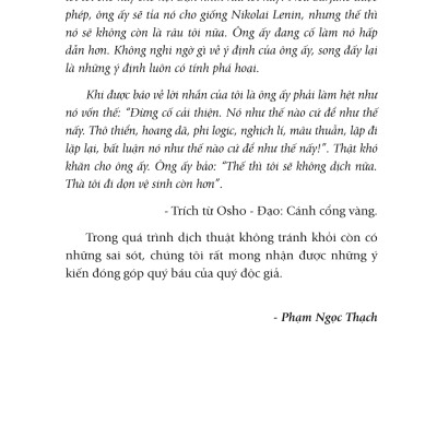 Đạo - Con Đường Không Lối (Tái Bản 2022)