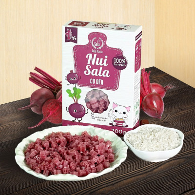 Nui Hữu Cơ Ngôi Sao Ăn Dặm Giàu Vi Chất Cho Bé Yêu Chuẩn Chính Hãng Hộp 200gr Sala