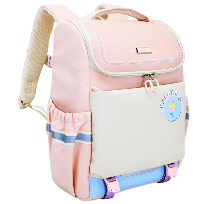 Ba Lô Chống Gù - Kala Y TC2256_BT.0040 - Màu Hồng - Tặng Kèm Túi Vải