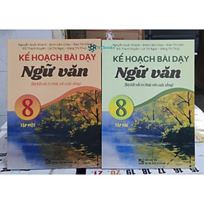 Sách - Combo Kế hoạch bài dạy ngữ văn 8 - tập 1 + 2 ( kết nối tri thức )