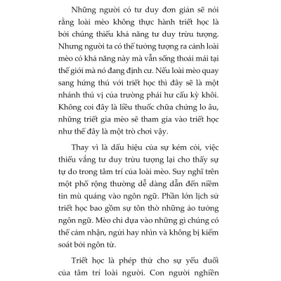 Mèo Và Triết Lý Nhân Sinh