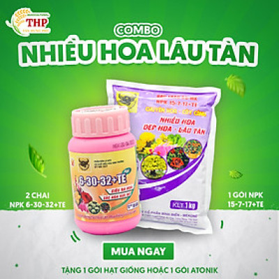 [MUA 1 TẶNG 1] COMBO NHIỀU HOA_LÂU TÀN | CHUYÊN HOA | COMBO CHĂM SÓC CÂY