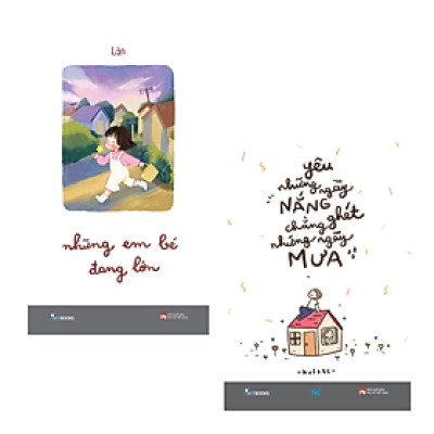 Combo 2 Cuốn-  Yêu Những Ngày Nắng Chẳng Ghét Những Ngày Mưa+ Những Em Bé Đang Lớn