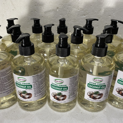 DẦU DỪA HỮU CƠ ÉP LẠNH - RICH COCO – EXTRA VIRGIN COCONUT OIL – CHAI 500ml