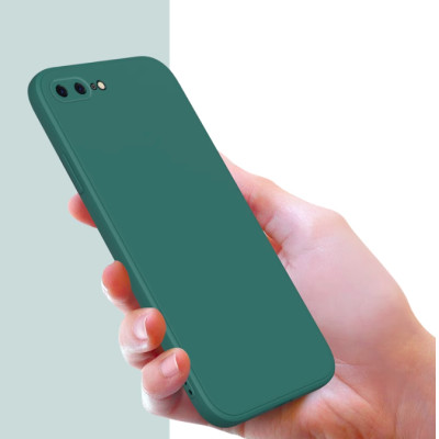 Ốp lưng silicon case cho iPhone 7 Plus , 8 Plus chống bám bẩn mặt lưng siêu mềm mịn, có gờ bảo vệ camera - hàng nhập khẩu