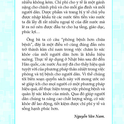 Thân Nhiệt Quyết Định Sinh Lão Bệnh Tử + Thân Nhiệt Chìa Khóa Để Sống Khỏe Mạnh Và Trường Thọ + Thân Nhiệt Năng Lượng Cốt Yếu Của Sự Sống