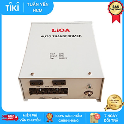Biến áp đổi nguồn hạ áp 1 pha LiOA DN030