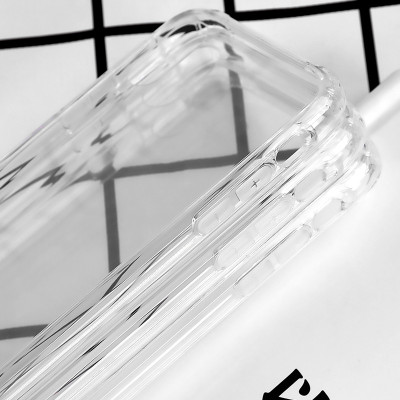 Ốp Hybrid Viền TPU Mặt Kính Cường Lực Leeu Design dành cho iPhone Xs Max _ Hàng Nhập Khẩu