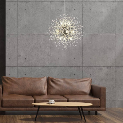 ĐÈN THẢ TRẦN PHA LÊ / ĐÈN THÔNG TẦNG TRANG TRÍ PHÒNG KHÁCH / PHÒNG NGỦ / CẦU THANG / KHÔNG GIAN SANG TRỌNG AZP-71 phong cách đương đại, hàng nhập khẩu AZP