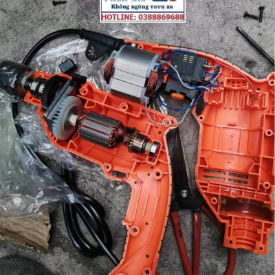 Máy Khoan SUSANO Đầu Khoan13mm Có Chế Độ Búa Công Suất 1350W - Có Điều Chỉnh Tốc Độ - Motor 100% Dây Đồng