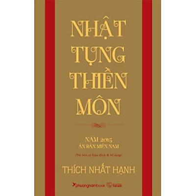 Sách Nhật Tụng Thiền Môn (Tái bản năm 2024)
