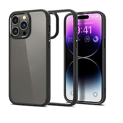 Ốp lưng chống sốc viền cao su cho iPhone 14 Pro Max (6.7 inch) thiết kế m ặt lưng trong suốt Hiệu Rock hybrid tective Case (độ đàn hồi cao, bảo vệ toàn diện, tản nhiệt tốt) - hàng nhập khẩu