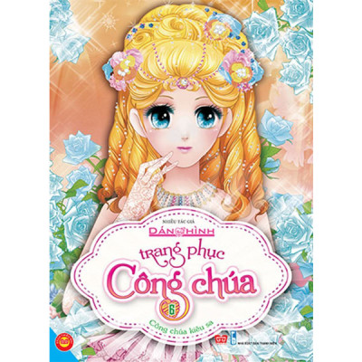 Sách - Dán hình trang phục công chúa Combo bộ 6 tập