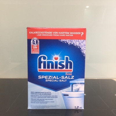 COMBO FINISH: Viên rửa bát Classic 110 viên + Bóng 750ml + Muối 1,2kg + Dung dịch vệ sinh