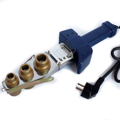 Máy hàn nhiệt, hàn đa năng các loại ống nhựa chịu nhiệt PP-R, PE, PPC, công suất  600W, tản nhiệt mang cá, Tự động chỉnh nhiệt, đầu hàn 20-25-32mm